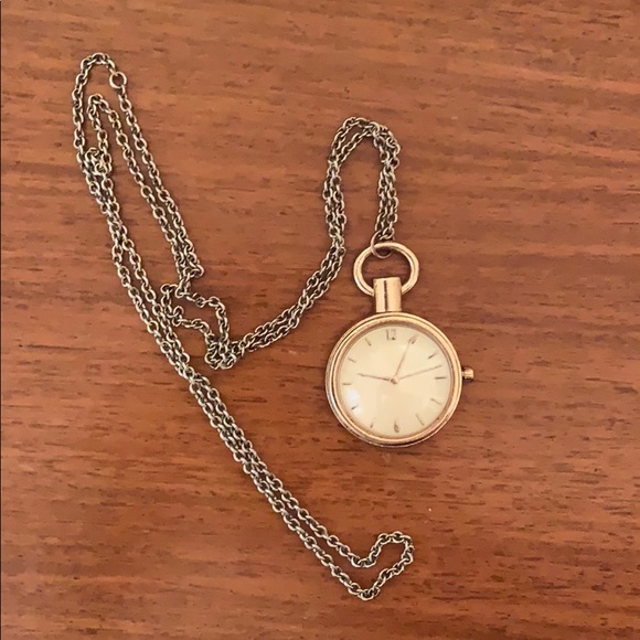 Forever 21 Jewelry - Timepiece Long Accent Necklace Forever 21 Jewelry - Timepiece Long Accent Necklace